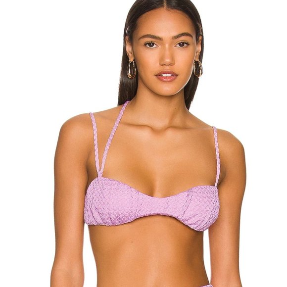 CAMILA COELHO Tops - Helen Top in Lavender